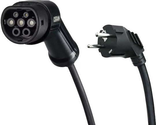 Osram Încărcător Portabil Cu O Singură Fază 3.6kW Cu Cablu Încorporat 5m Tipul 2 (OPC20A05)