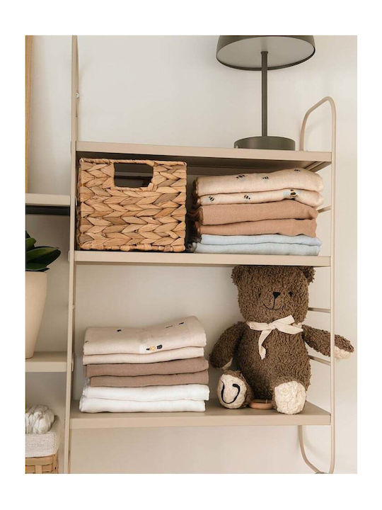 Baby Burp Cloth Gray 70x70cm. 6pcs