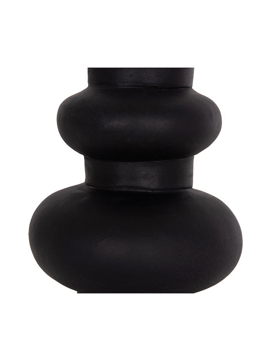 HomeMarkt Decorative Vase Lema Orange 8x8x29cm