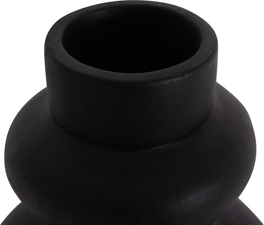 HomeMarkt Διακοσμητικό Βάζο Πήλινο Lema Πορτοκαλί Φ8xΥ29cm