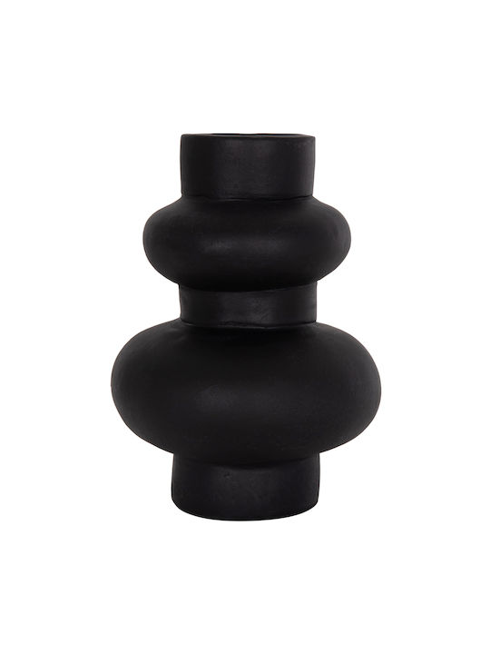 HomeMarkt Decorative Vase Lema Orange 8x8x29cm