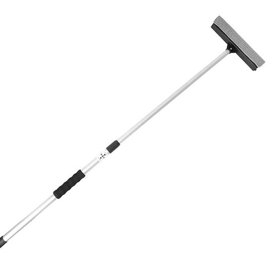 Feral Curățător Geamuri Auto cu Mâner cu Mâner Telescopic 1.25m