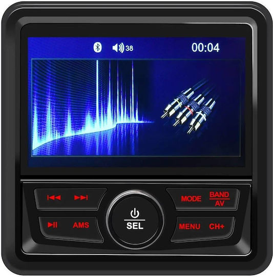 Bizzar Boat Sound System 4x Waterproof with USB / AUX / Bluetooth