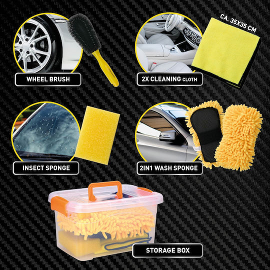 Dunlop Σετ Πλυσίματος Αυτοκινήτου με 5τμχ