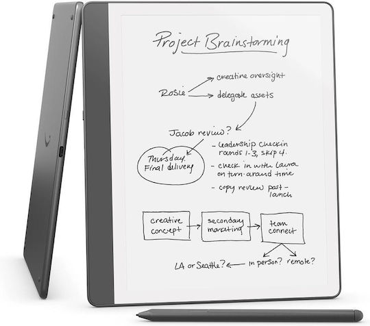 Amazon Kindle Scribe (2024) 10.2" (64GB) Ebook Reader with Premium Pen Tungsten Gray
