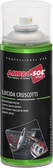 Ambro-Sol Spray Protection & Maintenance Dashboard Protective Spray for Car Dashboard 400ml