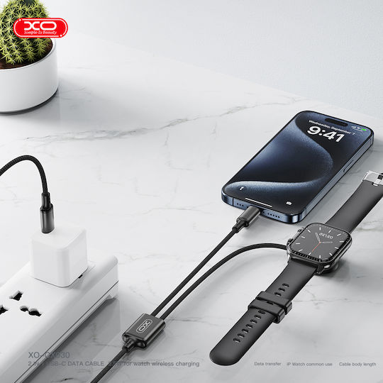 XO CX030 Încărcător pentru Apple Watch Albs