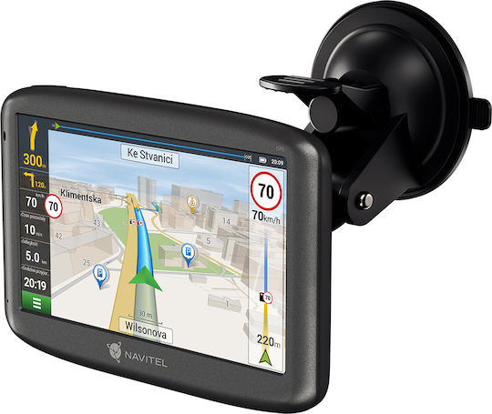 Navitel 5" Display GPS Device E505 Magnetic with USB and Card Slot