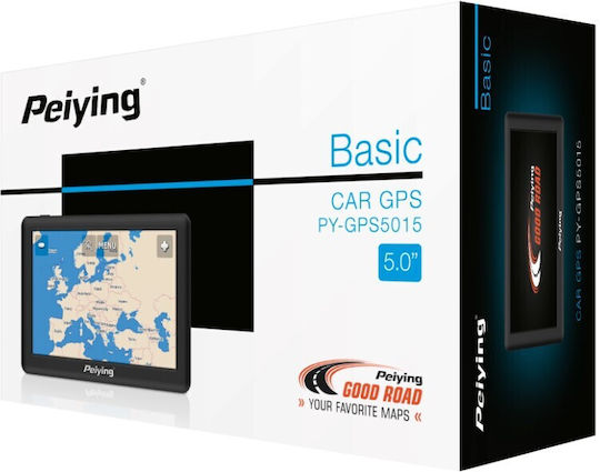 Peiying 5" Display GPS Device with USB and Card Slot