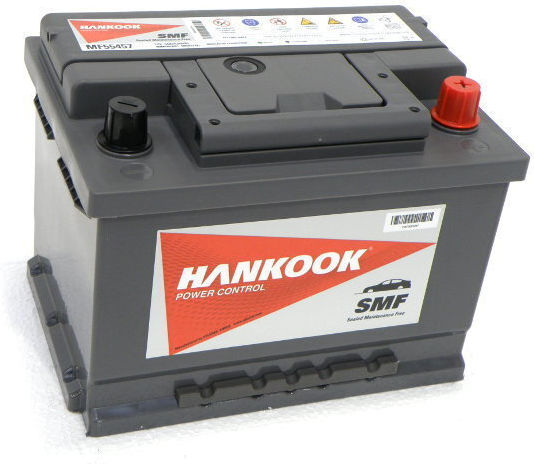 Hankook Μπαταρία Σκάφους με Χωρητικότητα 54Ah και CCA 480A