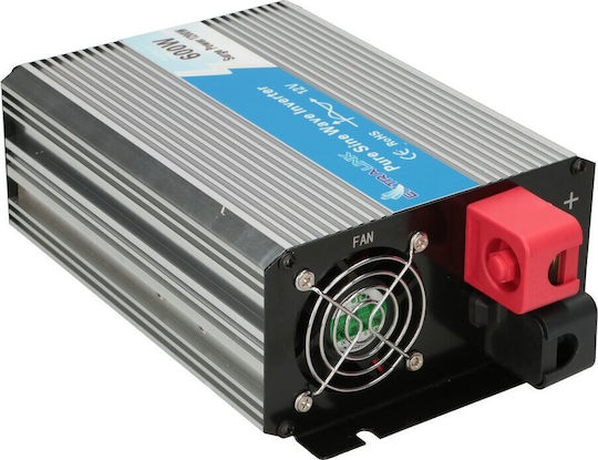 Extralink Инвертор за кола Модифицирана синусоидална вълна 600W за 12V DC EX.18082