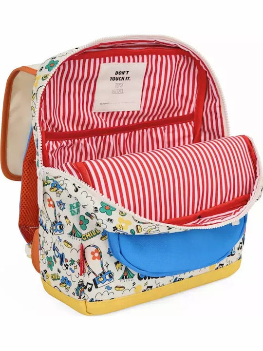 Hello Hossy School Backpack Kindergarten Multicolour 30 x 12 x 39cm