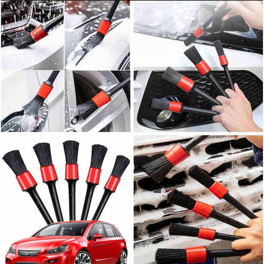 Auto Gs Cleaning Brushes for Interior Plastics - Dashboard Car 5pcs