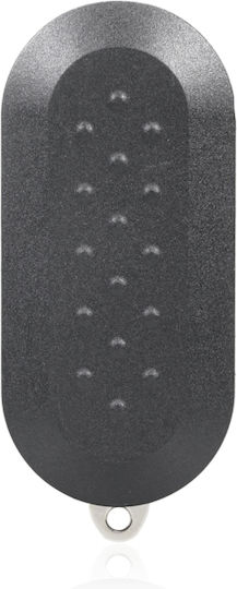 Foldable Car Key Shell with Blade with 3 Buttons for Fiat