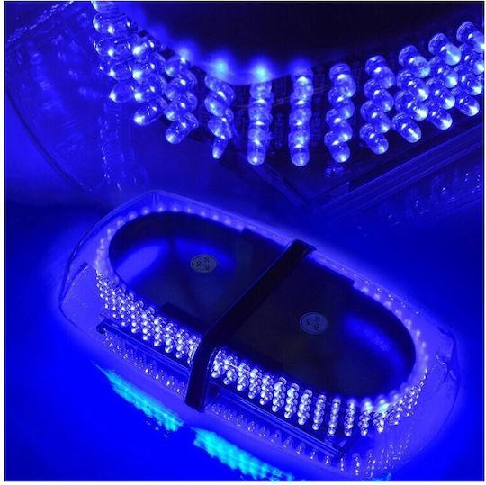 Светодиодно магнитно фенерче Blue 12v 000312