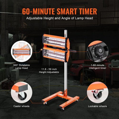 Dispozitiv de uscare Φανοποιίας cu raze infraroșii