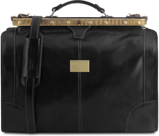 Tuscany Leather Geantă Medicală Madrid în culoarea Negru Geantă Medicală Madrid în culoarea Negru
