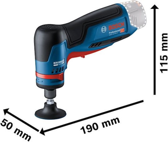 Bosch GWG 12V-50 S Professional Ευθύς Λειαντήρας 12V Solo με Ρύθμιση Ταχύτητας