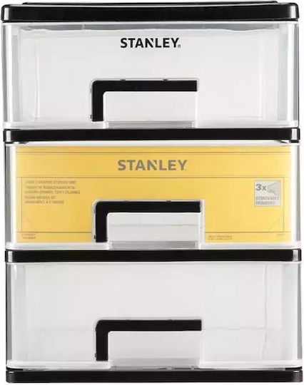 Stanley Συρταριέρα Εργαλείων Plastic with 3 Drawers W15xD21.5xH19cm