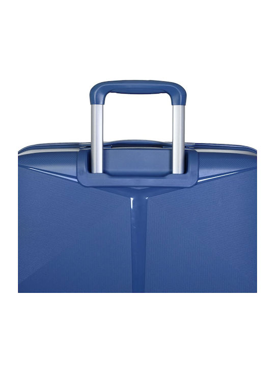 Stelxis Βαλίτσα Ταξιδίου Blue με 4 Ρόδες