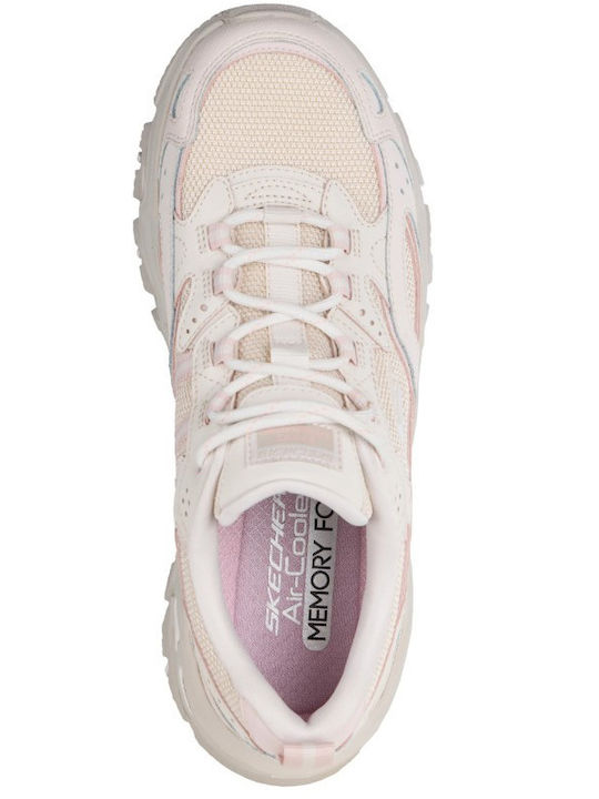 Skechers D'lites Hiker Echo Lake Adidași Pentru Femei Albi / Gri