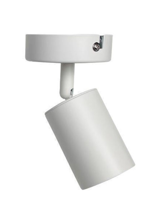 Fos me Single Spot with Socket GU10 in White Color