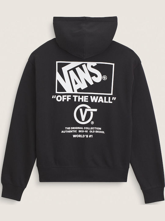 Vans Stockpile Φούτερ Μαύρο με Κουκούλα