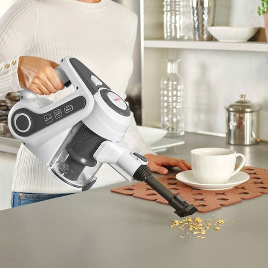 Polti Sr90g Επαναφορτιζόμενη Σκούπα 2 σε 1 Stick & Χειρός Λευκή