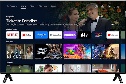 TCL Smart Τηλεόραση 40" Full HD QLED 40V5C HDR (2025)