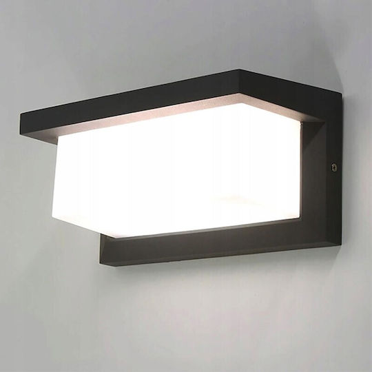 Lvt Стенен Външен Плафон LED IP54 12W с Естествено бяло Светлина