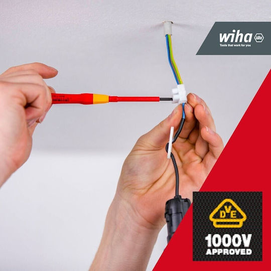 Wiha Σετ 6 Κατσαβίδια Ηλεκτρολόγου 1000V PicoFinish