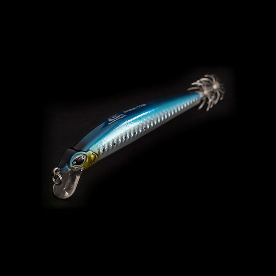 Squid Jigs Cinnetic Kraken 110 #12 Glow Roz Fluorescent