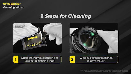 NiteCore Office Cleaning Accessories 60 Pieces
