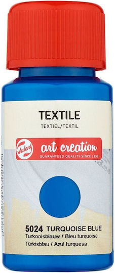 Royal Talens Opaque Special Craft Paint Turquoise 5024 Blue for Fabric 50ml
