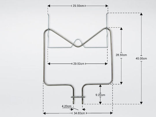 Lower Oven Heating Element Whirlpool Original 1150 Watt