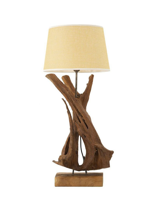 Mauro F Wood Table Lamp