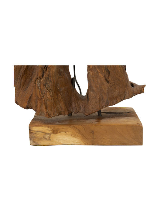 Mauro F Wood Table Lamp