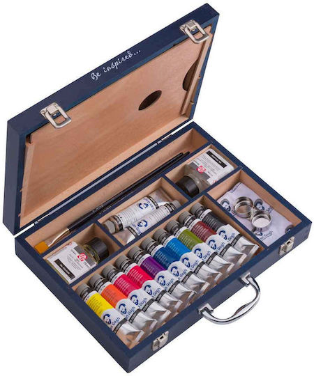 Van Gogh Ölmalfarben Starter-Box XL 12x40ml + Zubehör