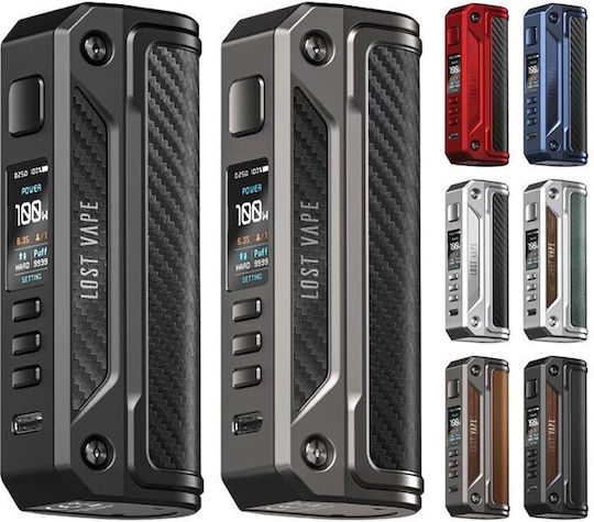 Lost Vape Thelema Solo Box Mod 100W Alluring Silver
