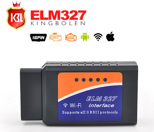 Διαγνωστικό Βλαβών Αυτοκινήτου OBD2 με WiFi