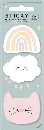 interDRUK Haftnotizen 75 Blätter Set 75Stück Sweet (Μiverse Designs)