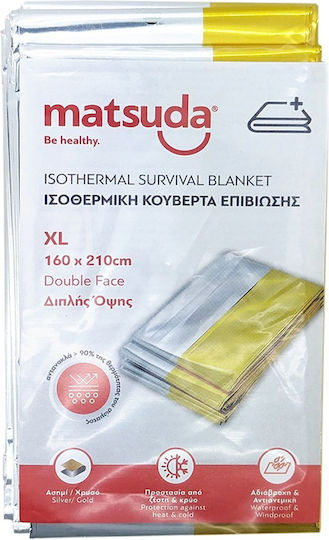 Matsuda Aluminum Survival Blanket