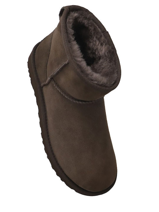Classic Mini II Women's Ankle Boots Dusted Cocoa