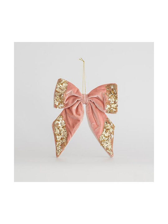 Fioongos Rosa Weihnachtsbaumschmuck 20x20cm