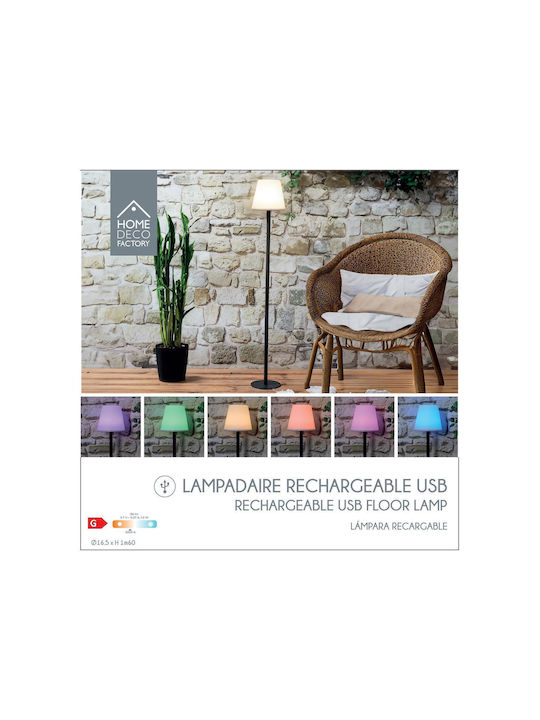 The Home Deco Factory LED Floor Lamp H106xW16.5cm. with RGB Light