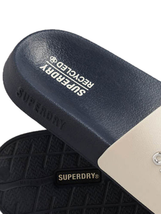 Slides σε Navy Μπλε Χρώμα