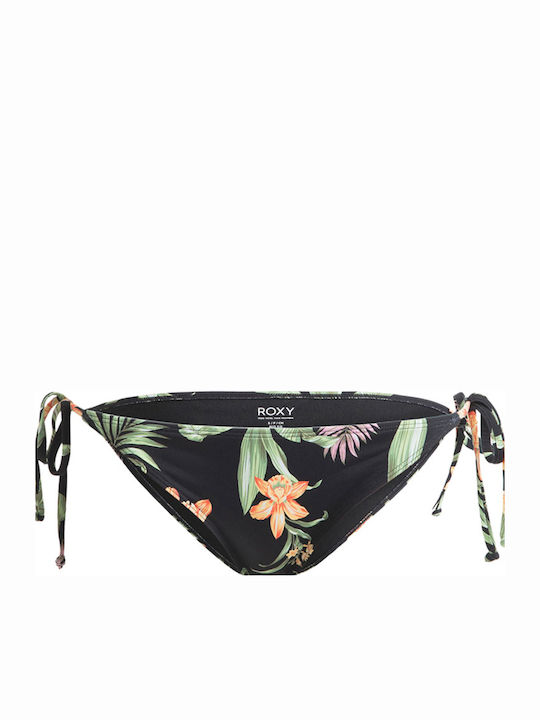 Classics Tiki Tri Bikini Set with Removable Padding Floral Anthracite Marina Stripes