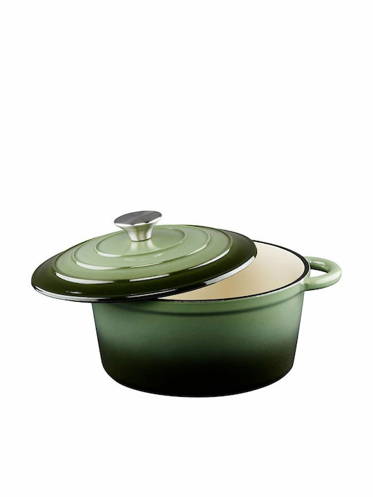 Alpina Appliances Deep Cast Iron Pot from Mantemi 3.8L / 24cm