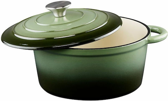 Alpina Appliances Βαθιά Κατσαρόλα από Μαντέμι 3.8lt / 24cm