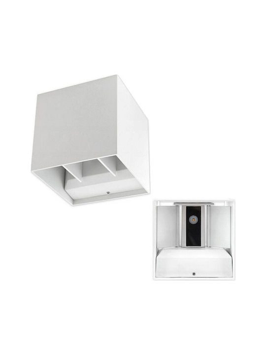 Masterled Lumină de exterior montată pe perete LED IP54 6W cu Alb Natural Lumină